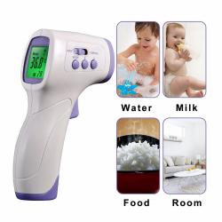 Forehead Thermometer for Adults(Without Batteries), Non Contact Thermometers, Forehead and Ear Thermometer for Baby Kids & Adults and Foods