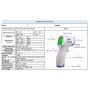Forehead Thermometer for Adults(Without Batteries), Non Contact Thermometers, Forehead and Ear Thermometer for Baby Kids & Adults and Foods