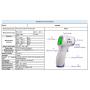 Forehead Thermometer for Adults(Without Batteries), Non Contact Thermometers, Forehead and Ear Thermometer for Baby Kids & Adults and Foods