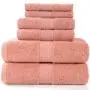Pinzon 6 Piece Blended Egyptian Cotton Bath Towel Set - Orange Pinzon 6 Piece Blended Egyptian Cotton Bath Towel Set - Orange