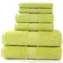Pinzon 6 Piece Blended Egyptian Cotton Bath Towel Set - Yellow Pinzon 6 Piece Blended Egyptian Cotton Bath Towel Set - Yellow