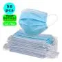 50 PCS Safty Mask, CE FDA Medical 3-Layer Disposable Face Masks 3-Layer with Elastic Ear Loops for Blocking Dust Protection Fast Delivery by DHL UPS FEDEX 50 PCS Safty Mask, CE FDA Medical 3-Layer Disposable Face Masks 3-Layer with Elastic Ear Loops for Blocking Dust Protection Fast Delivery by DHL UPS FEDEX