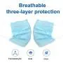 CE FDA Fast Delivery Disposable Face Masks, Earloop Respirator Mask for Personal Health, Anti Pollution Non Woven Safety 3-Layer Mask(250pcs) DHL UPS FEDEX