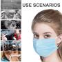 1 pcs Disposable Face Mask Safety Mask Dust for Medical Dental Salon and Personal Health, 3-Ply Ear Loop in stock Fast Quick delivery by DHL/UPS/Fedex