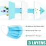 50Pcs Fast Delivery Disposable Face Masks - Disposable Surgical Mask Dust Breathable Earloop Antiviral Face Mask, Comfortable Medical Sanitary Surgical Mask Thick 3-Layer Masks