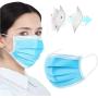 50Pcs Fast Delivery Disposable Face Masks - Disposable Surgical Mask Dust Breathable Earloop Antiviral Face Mask, Comfortable Medical Sanitary Surgical Mask Thick 3-Layer Masks