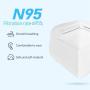 2000Pcs N95 Particulate Respirator Medical Mask,Antiviral Face Mask Air Filter Masks Against Dust, Surgical, Safety Face Sanitary Mask in stock fast delivery by ups/dhl/fedex