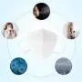 50 Pcs CE FDA Delivery UPS DHL Fedex N95 Mask Medical Sanitary Surgical Mask Dust Breathable Earloop 4-Layer Masks Antiviral Face Mask,White