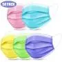ZTANPS Face Mask,Pack of 50 Disposable Face Mask for Men & Women (5 Color) ZTANPS Face Mask,Pack of 50 Disposable Face Mask for Men & Women (5 Color)
