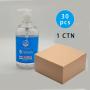 500ml In stock wholesale portable mini wash free waterless 75% alcohol hand sanitizer gel 75% Alcohol Hand Sanitizer Gel 30pcs Air shipping to Japan, Sea Freight To USA, European