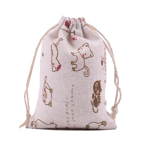 Natural Color Picture Burlap Bags with Drawstring, Reusable Linen Pouches, Perfect for Jewelry Pouch, Wedding Birthday Parties Favor, Gift/Candy Bags ,Cat Natural Color Picture Burlap Bags with Drawstring, Reusable Linen Pouches, Perfect for Jewelry Pouch, Wedding Birthday Parties Favor, Gift/Candy Bags ,Cat