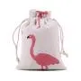 Natural Color Picture Burlap Bags with Drawstring, Reusable Linen Pouches, Perfect for Jewelry Pouch, Wedding Birthday Parties Favor, Gift/Candy Bags ,Red Flamingo Natural Color Picture Burlap Bags with Drawstring, Reusable Linen Pouches, Perfect for Jewelry Pouch, Wedding Birthday Parties Favor, Gift/Candy Bags ,Red Flamingo