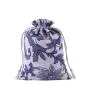 Natural Color Picture Burlap Bags with Drawstring, Reusable Linen Pouches, Perfect for Jewelry Pouch, Wedding Birthday Parties Favor, Gift/Candy Bags ,Big Flower