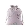 Natural Color Picture Burlap Bags with Drawstring, Reusable Linen Pouches, Perfect for Jewelry Pouch, Wedding Birthday Parties Favor, Gift/Candy Bags ,Small Tree Flower