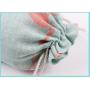 Natural Color Picture Burlap Bags with Drawstring, Reusable Linen Pouches, Perfect for Jewelry Pouch, Wedding Birthday Parties Favor, Gift/Candy Bags ,Red Flamingo