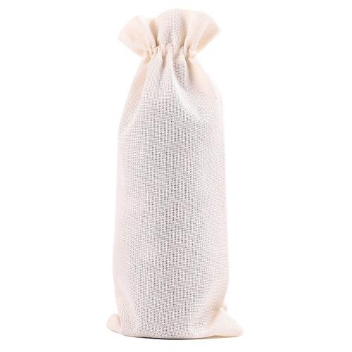 Wine Bags, Champagne Bottle Bags Covers Natural Jute Wine Bottles Gift Bags Sacks with Drawstring for Wedding Party Favors Christmas Wine Tasting Party Supplies ,off white