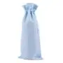 Wine Bags, Champagne Bottle Bags Covers Natural Jute Wine Bottles Gift Bags Sacks with Drawstring for Wedding Party Favors Christmas Wine Tasting Party Supplies ,Sky Blue