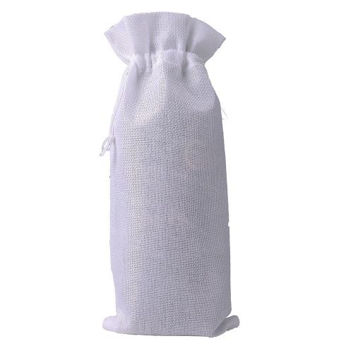 Wine Bags, Champagne Bottle Bags Covers Natural Jute Wine Bottles Gift Bags Sacks with Drawstring for Wedding Party Favors Christmas Wine Tasting Party Supplies ,Light Grey