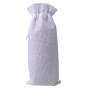 Wine Bags, Champagne Bottle Bags Covers Natural Jute Wine Bottles Gift Bags Sacks with Drawstring for Wedding Party Favors Christmas Wine Tasting Party Supplies ,Light Grey