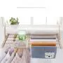 DedSecQAQ Portable Balcony Folding Hanging Clothes Hanger,Multifunction Adjustable Clothes Rack Indoor Outdoor Laundry Dryer, Coffe color DedSecQAQ Portable Balcony Folding Hanging Clothes Hanger,Multifunction Adjustable Clothes Rack Indoor Outdoor Laundry Dryer, Coffe color