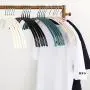 MAWA by Reston Lloyd Euro Series Non-Slip Space Saving Clothes Hanger for Shirts & Dresses, Style 40/P, Set of 10, Black MAWA by Reston Lloyd Euro Series Non-Slip Space Saving Clothes Hanger for Shirts & Dresses, Style 40/P, Set of 10, Black