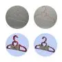 Speed Hanger Custom white black ultra thin Lover Heart plastic Kids clothes trouser hangers for display, 6pcs fod one set Speed Hanger Custom white black ultra thin Lover Heart plastic Kids clothes trouser hangers for display, 6pcs fod one set