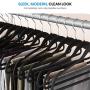 Speed hanger Pink Patent shape ABS non slip plastic rubber coat hangers