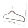 Speed hanger Pink Patent shape ABS non slip plastic rubber coat hangers Speed hanger Pink Patent shape ABS non slip plastic rubber coat hangers