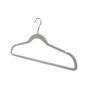 Speed hanger Off-white Patent shape ABS non slip plastic rubber coat hangers