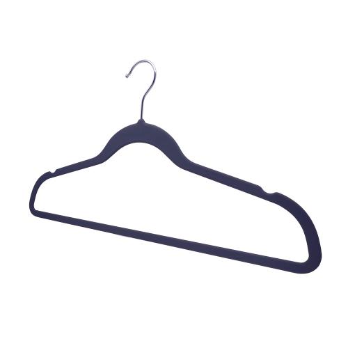 Speed hanger Deep Blue Patent shape ABS non slip plastic rubber coat hangers Speed hanger Deep Blue Patent shape ABS non slip plastic rubber coat hangers