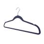 Speed hanger Deep Blue Patent shape ABS non slip plastic rubber coat hangers Speed hanger Deep Blue Patent shape ABS non slip plastic rubber coat hangers