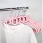 Speed hanger Blue Butterfly Patent shape ABS non slip plastic rubber coat hangers