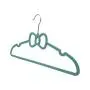 Speed hanger Blue Butterfly Patent shape ABS non slip plastic rubber coat hangers Speed hanger Blue Butterfly Patent shape ABS non slip plastic rubber coat hangers