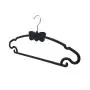 Speed hanger Black New Design Butterfly Patent shape ABS non slip plastic rubber coat hangers Speed hanger Black New Design Butterfly Patent shape ABS non slip plastic rubber coat hangers