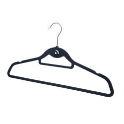 Speed Hanger ABS Multi-purpose non-slip removable hangers black rubber coat  for drying clothes 