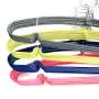 Speed Hanger Yellow PVC coated metal wire clothes hanger Speed Hanger Yellow PVC coated metal wire clothes hanger