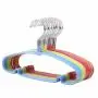 Speed Hanger Yellow PVC coated metal wire clothes hanger Speed Hanger Yellow PVC coated metal wire clothes hanger