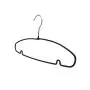 Speed Hanger Black PVC coated metal wire clothes hanger Speed Hanger Black PVC coated metal wire clothes hanger