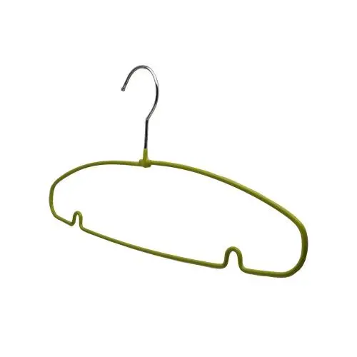 Speed Hanger Orange PVC coated metal wire clothes hanger Speed Hanger Orange PVC coated metal wire clothes hanger