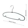 Speed Hanger Deep Blue PVC coated metal wire clothes hanger Speed Hanger Deep Blue PVC coated metal wire clothes hanger