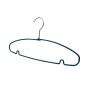 Speed Hanger Deep Blue PVC coated metal wire clothes hanger