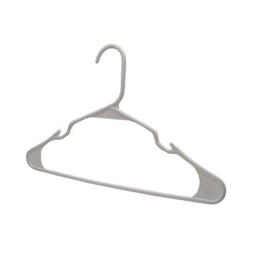 Speed Hanger White Plastic Hangers, Plastic Clothes Hangers Ideal for Everyday Use, Clothing Hangers