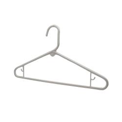 White Plastic Hangers, Plastic Clothes Hangers Ideal for Everyday Use, Clothing Hangers