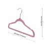 Speed hanger Factory wholesale kids hanger customized transparency plastic clothes hanger