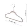 Speed hanger Factory wholesale kids hanger customized transparency plastic clothes hanger