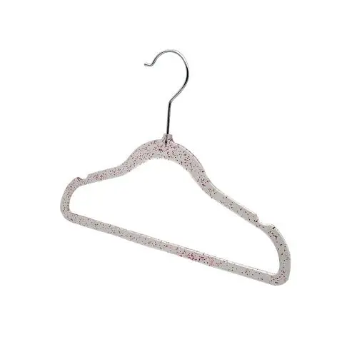Speed hanger Factory wholesale kids hanger customized transparency plastic clothes hanger Speed hanger Factory wholesale kids hanger customized transparency plastic clothes hanger