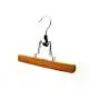 New brand lanudry drying fordable wood pants hanger wooden with clips New brand lanudry drying fordable wood pants hanger wooden with clips