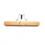 New brand lanudry drying fordable wood pants hanger wooden with clips New brand lanudry drying fordable wood pants hanger wooden with clips