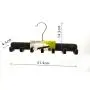 Multifunctional Rectangle Hooks Flocked Velvet Coated Plastic Scarf Hangers Multifunctional Rectangle Hooks Flocked Velvet Coated Plastic Scarf Hangers