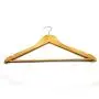 Wholesale manufacturer high quality wooden hanger,wooden clothes hanger for display